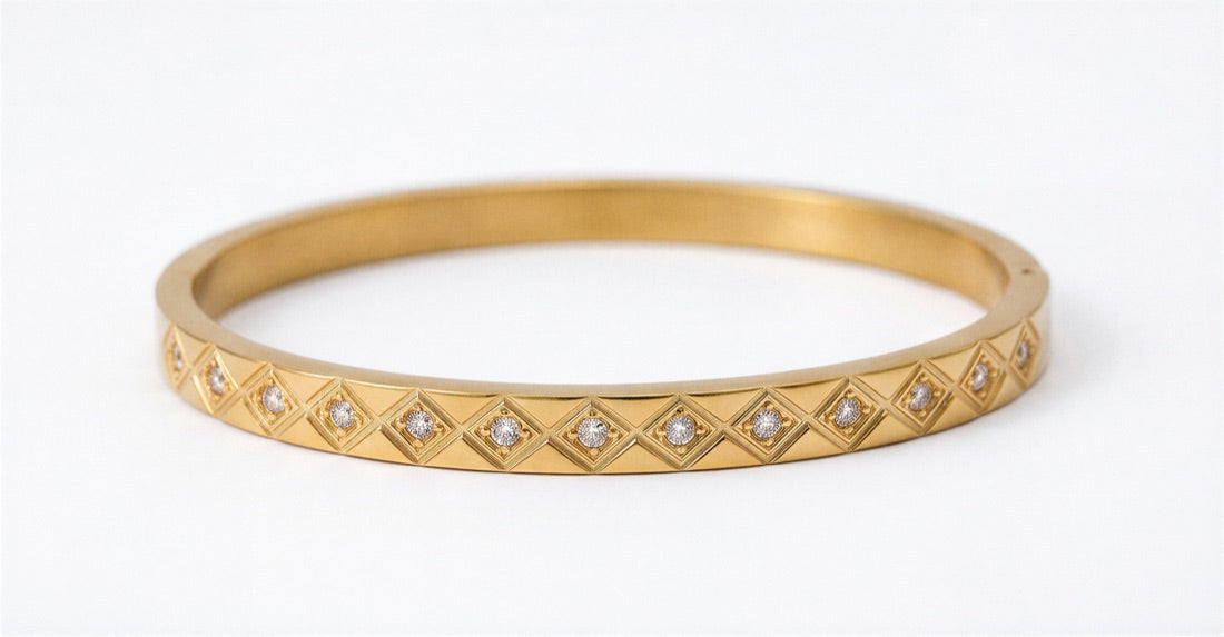 Crystal Accent Bangle