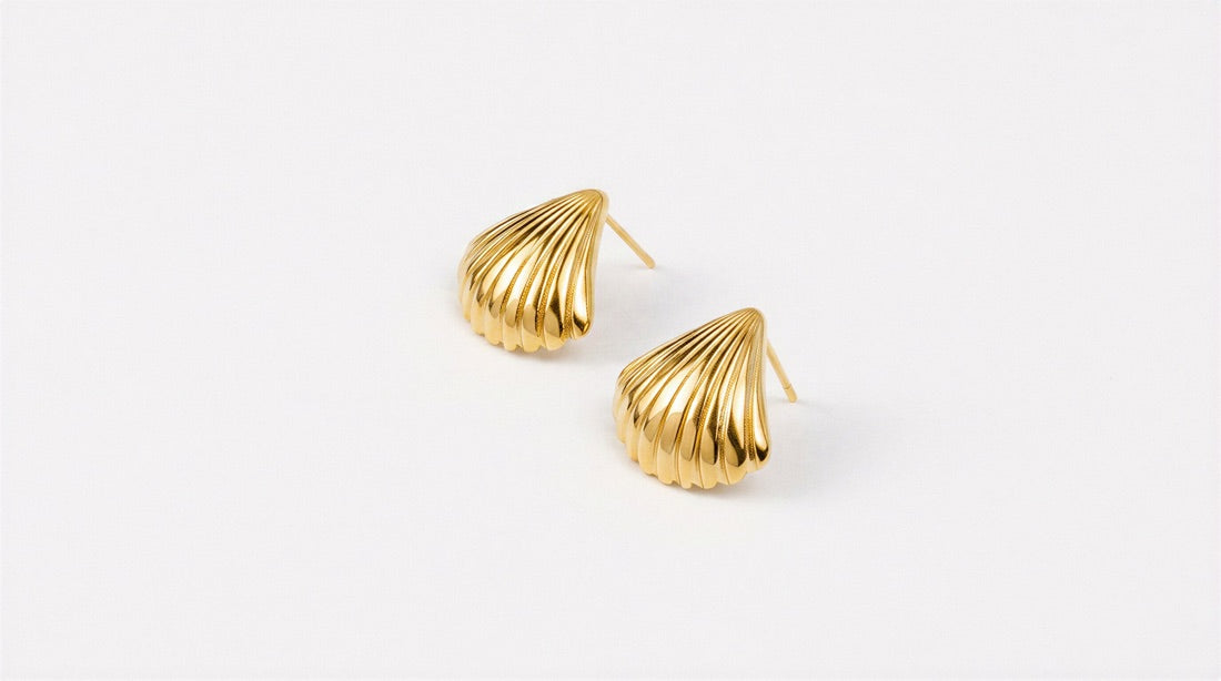 Seashell Stud Earrings