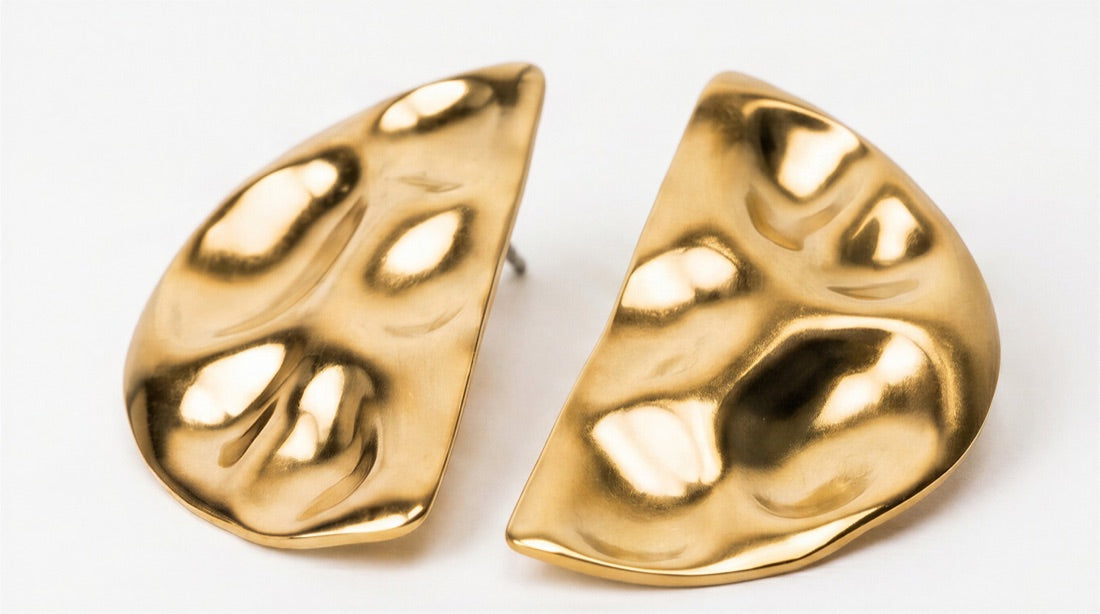 Cascading Gold Earrings