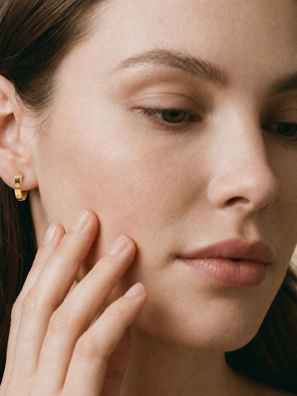 Crystal Line Studs