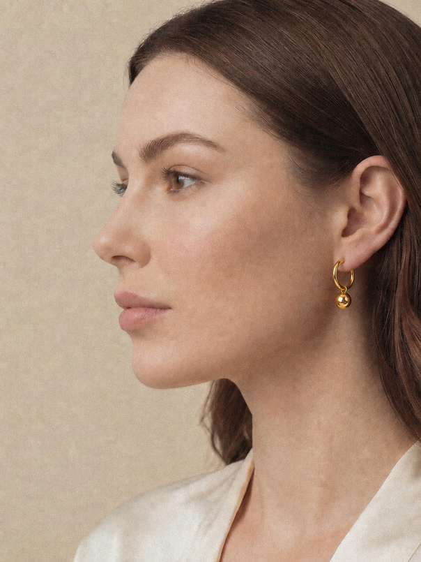 Sculptural Hoop Earrings