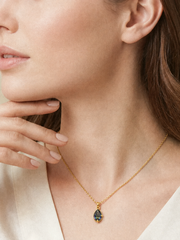 Slim Crystal Necklace