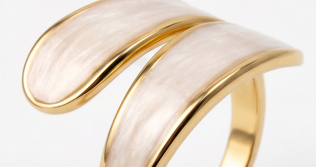 Enamel Accent Ring