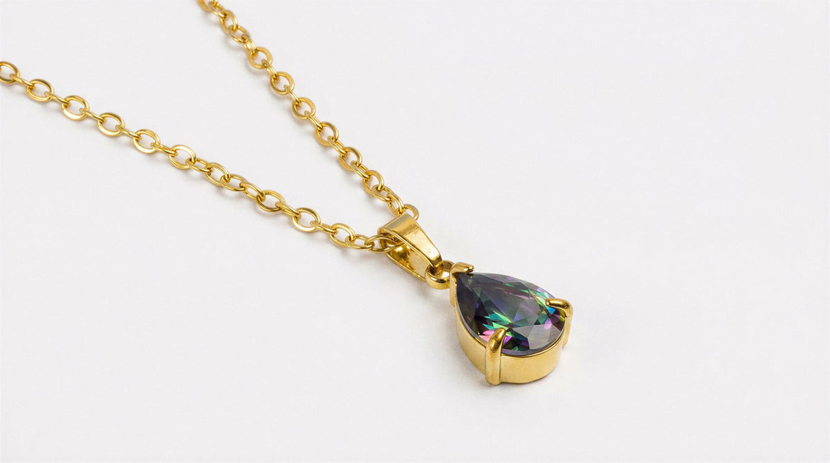 Slim Crystal Necklace