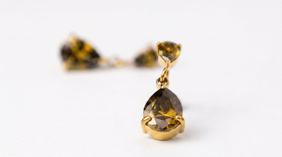 Crystal Drop Studs II