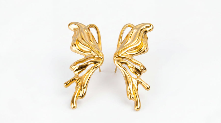 Butterfly Statement Earrings
