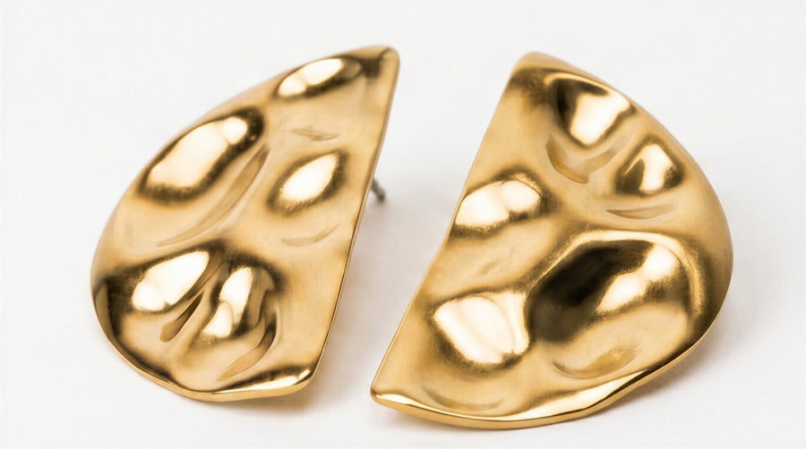 Cascading Gold Earrings