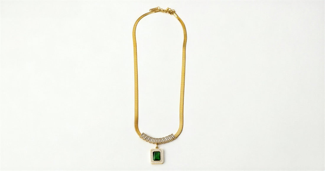 Crystal Moon Necklace