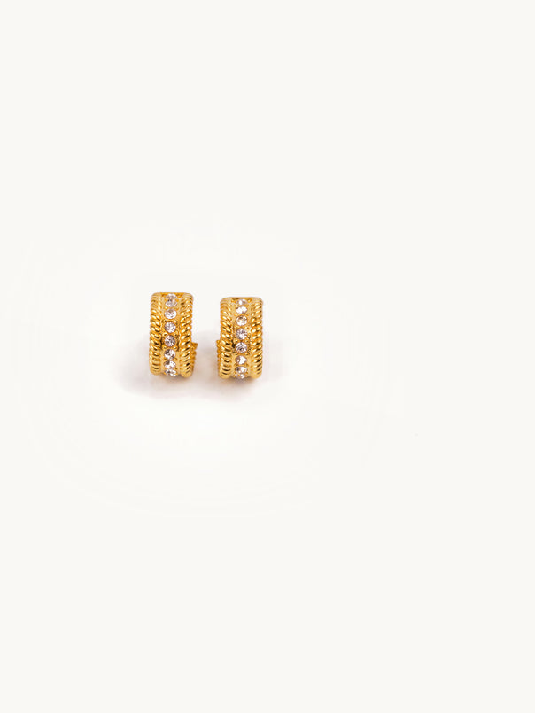 Crystal Bar Studs
