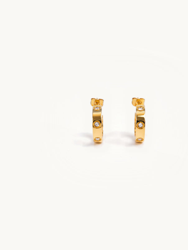 Crystal Line Studs