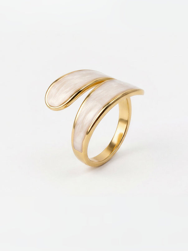 Enamel Accent Ring