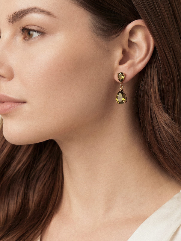 Crystal Drop Studs II