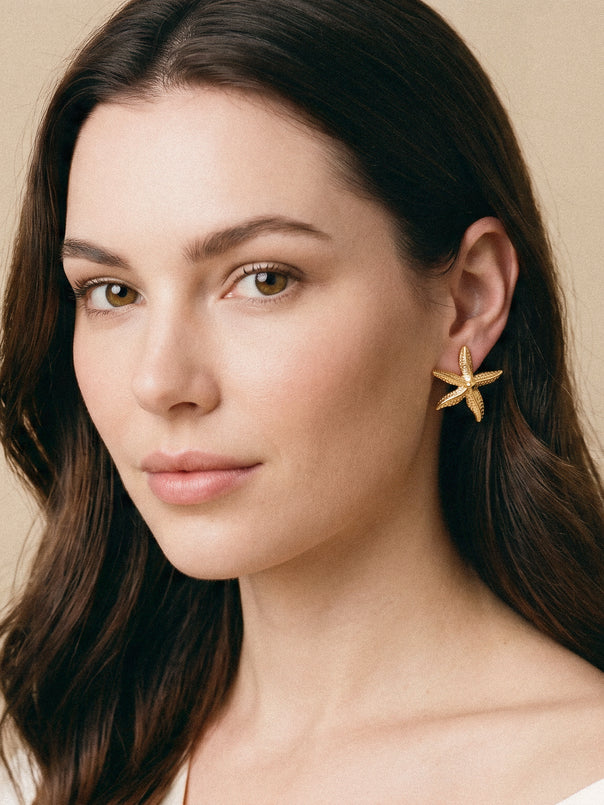 Starfish Stud Earrings